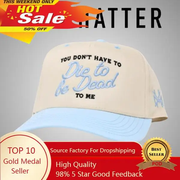 Dead To Me Embroidered Trucker Hat Snapback Baseball cap Fashion Dad Hats Adjustable Sunhat Outdoor caps
Dead To Me Embroidered Trucker Hat Snapback Baseball cap Fashion Dad Hats Adjustable Sunhat Outdoor caps