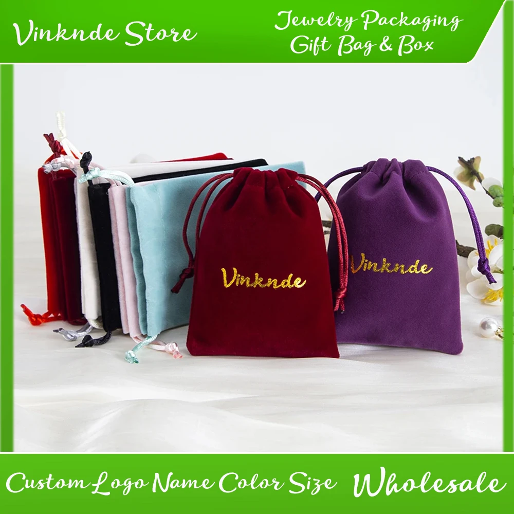 50pcs Custom Logo Plush Thickened Velvet Bag Jewellery Storage Perfume Packing Soft Eyeglasses Drop-proof Pearl Necklace Pouches
50pcs Custom Logo Plush Thickened Velvet Bag Jewellery Storage Perfume Packing Soft Eyeglasses Drop-proof Pearl Necklace Pouches