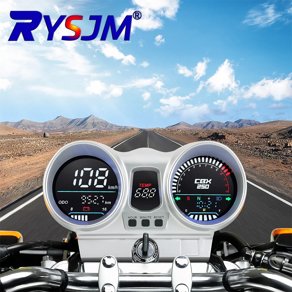 Для мотоциклов CBX250 CBF250 Twister 2001-2008: спидометр, тахометр, вольтметр и указатель уровня топлива, ЖК-панель приборов
Для мотоциклов CBX250 CBF250 Twister 2001-2008: спидометр, тахометр, вольтметр и указатель уровня топлива, ЖК-панель приборов