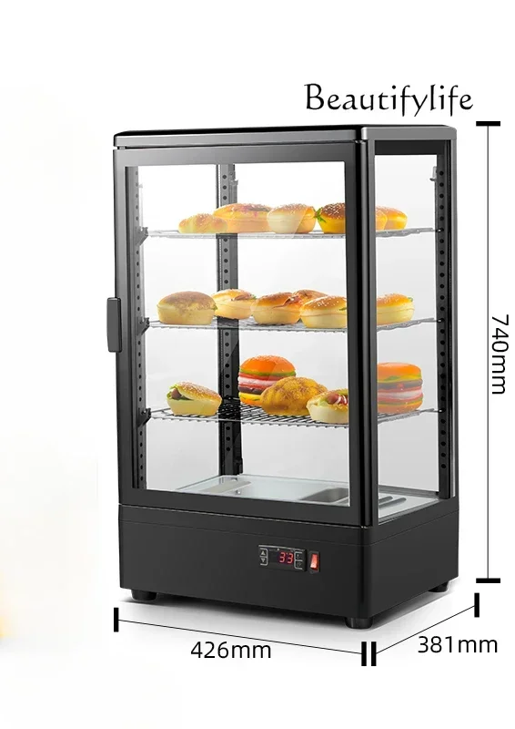 Commercial milk tart insulation cabinet heating thermostat cabinet small display cabinet
Commercial milk tart insulation cabinet heating thermostat cabinet small display cabinet
