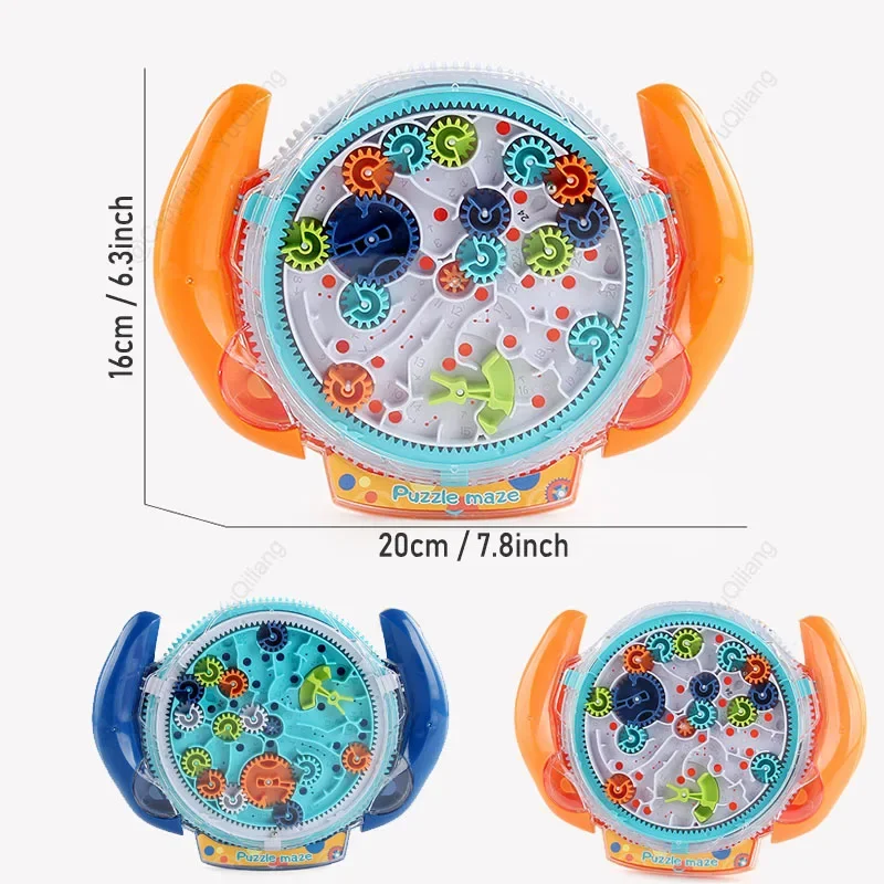Maze Escape Gear Track Ball Disk, Logic Focus Hand Eye Coordination Educational Toy, Parent Child Interactive Kids Holiday Gift
Maze Escape Gear Track Ball Disk, Logic Focus Hand Eye Coordination Educational Toy, Parent Child Interactive Kids Holiday Gift