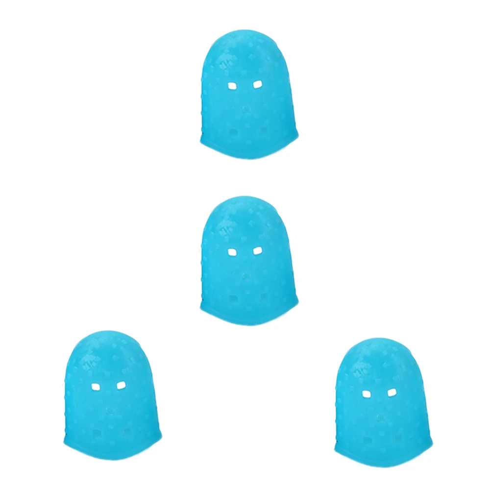 4 pcs Silicone Finger Protectors Tear resistant Guitar Covers Thumb Caps for M Ukulele Pain Relief Reusable Musicians
4 pcs Silicone Finger Protectors Tear resistant Guitar Covers Thumb Caps for M Ukulele Pain Relief Reusable Musicians