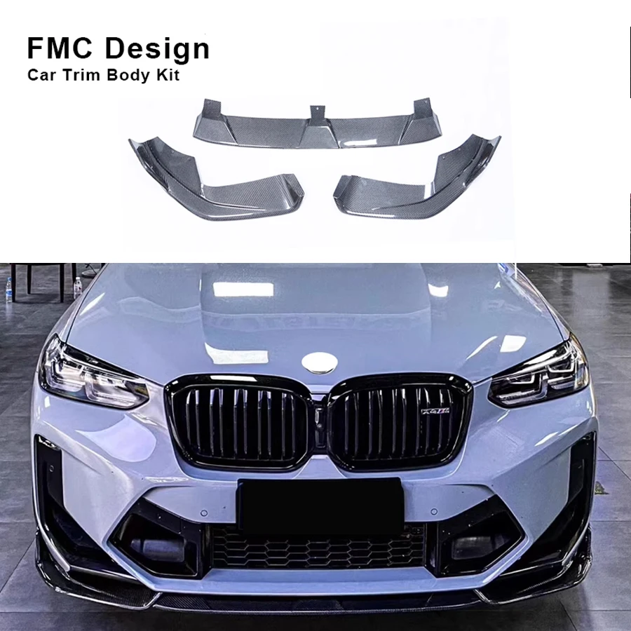 For BMW X3M F97 X4M F98 High quality Carbon Fiber Front Lip Spoiler Short Chin Apron Bumper Shovel Guard Plate Car Styling
For BMW X3M F97 X4M F98 High quality Carbon Fiber Front Lip Spoiler Short Chin Apron Bumper Shovel Guard Plate Car Styling