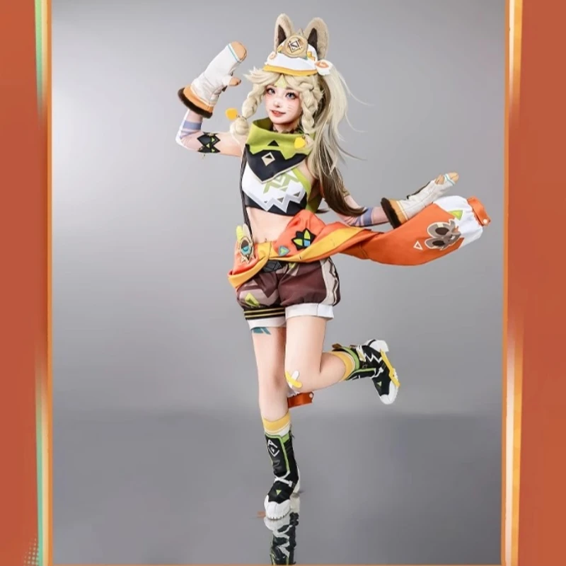 Kachina Cosplay Costume Game Genshin Impact Anime Women Sweet Uniform Role Play Clothing Halloween Costumes Plus Size Stock New
Kachina Cosplay Costume Game Genshin Impact Anime Women Sweet Uniform Role Play Clothing Halloween Costumes Plus Size Stock New