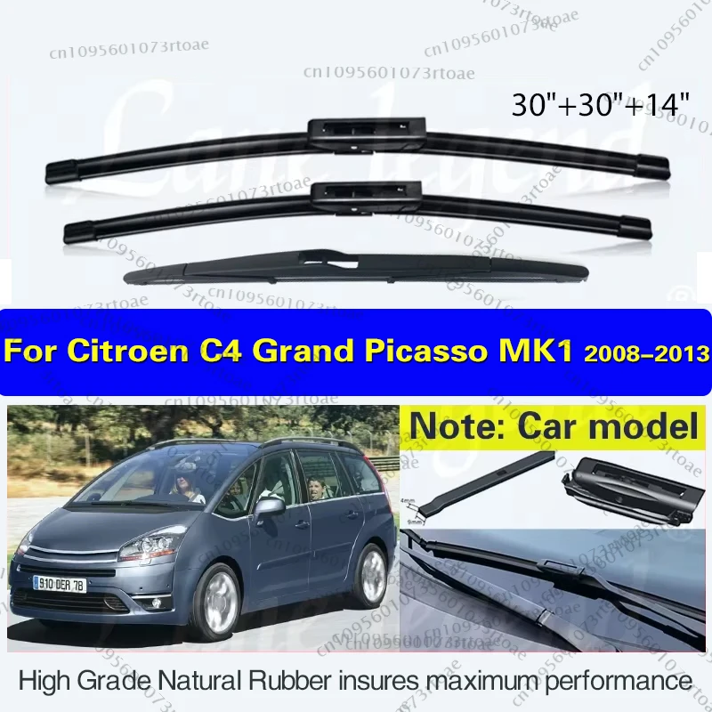 Car Windshield Windscreen Front Rear Wiper Blade Rubber Car Accessories For Citroen C4 Grand Picasso / C4 Picasso MK1 2008-2013
Car Windshield Windscreen Front Rear Wiper Blade Rubber Car Accessories For Citroen C4 Grand Picasso / C4 Picasso MK1 2008-2013