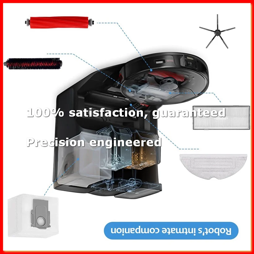 For S7 MaxV Ultra/S7 Pro Ultra Vacuum Cleaner Main Side Brush Hepa Filter Mop Cloth Dust Bags Spare Parts-ROWI
For S7 MaxV Ultra/S7 Pro Ultra Vacuum Cleaner Main Side Brush Hepa Filter Mop Cloth Dust Bags Spare Parts-ROWI