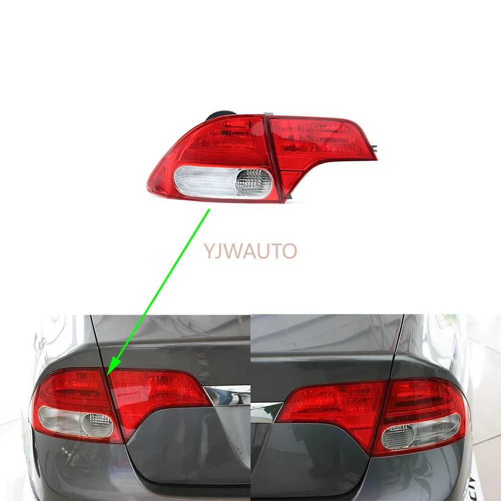 For Honda Civic 2009 2010 2011 Tail Light Car Taillight Assembly Auto Rear Back Lamp Brake Light Turn Signal Reversing Fog Lamp
For Honda Civic 2009 2010 2011 Tail Light Car Taillight Assembly Auto Rear Back Lamp Brake Light Turn Signal Reversing Fog Lamp