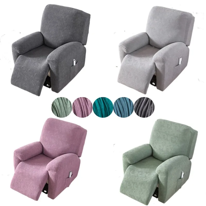 4pcs/set Jacquard Recliner Sofa Cover Elastic Anti-cat Armchair Slipcover Stretch Dust-proof Single Sofa Seat Protector Covers
4pcs/set Jacquard Recliner Sofa Cover Elastic Anti-cat Armchair Slipcover Stretch Dust-proof Single Sofa Seat Protector Covers