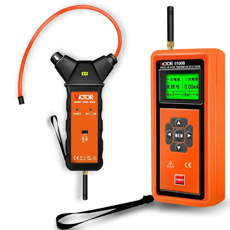 Victor Instruments VC9100A Low-voltage High-voltage Current Transformer Ratio Tester B Wireless Digital C Clamp
Victor Instruments VC9100A Low-voltage High-voltage Current Transformer Ratio Tester B Wireless Digital C Clamp