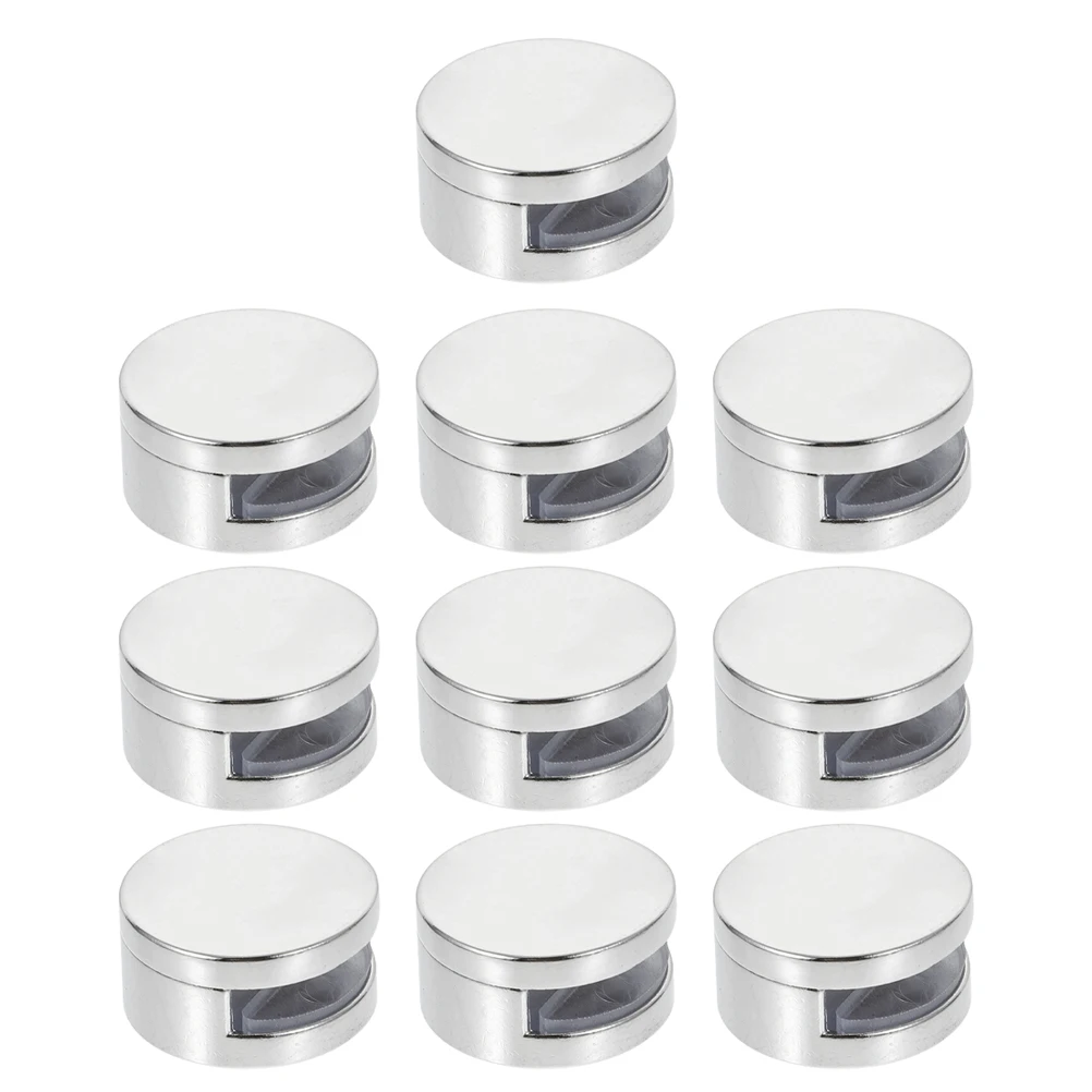 10pcs Mirror Clamps Zinc Alloy Wall Mounting Clips Glass Shelf Holders Support Pegs Round Fixings Hardware Accessories
10pcs Mirror Clamps Zinc Alloy Wall Mounting Clips Glass Shelf Holders Support Pegs Round Fixings Hardware Accessories