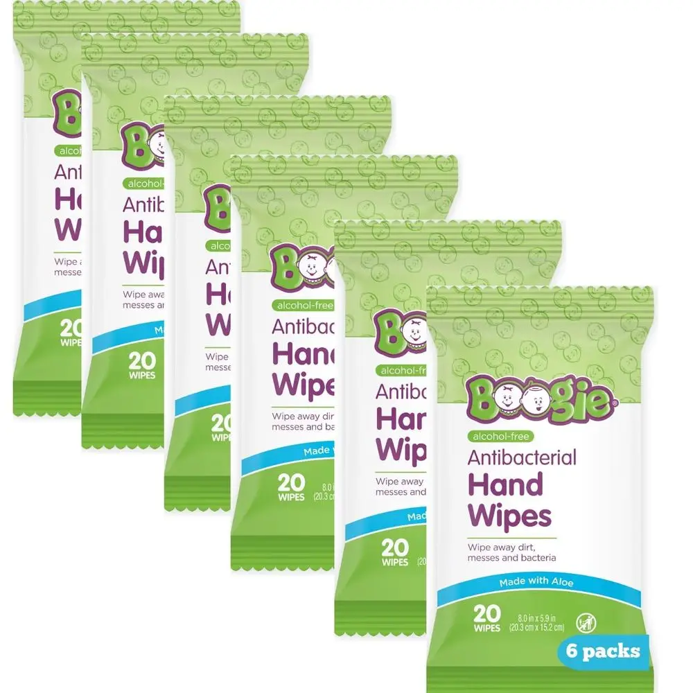 Alcohol-Free Hypoallergenic Moisturizing Hand Wipes, 6 Packs of 20, Suitable for Kids & Adults, 120 Total Wipes
Alcohol-Free Hypoallergenic Moisturizing Hand Wipes, 6 Packs of 20, Suitable for Kids & Adults, 120 Total Wipes