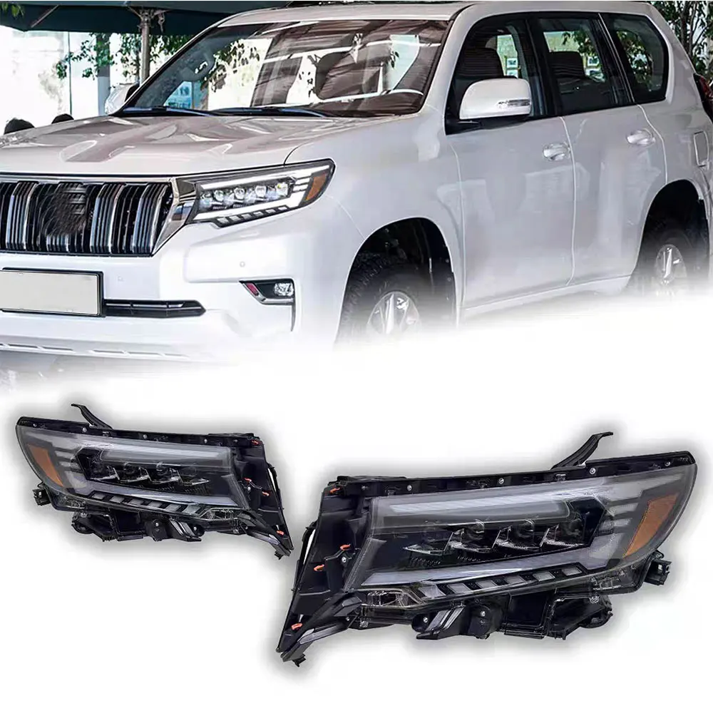 Pair Headlights for Toyota Land Cruiser Prado FJ150 GRJ150 LC150 2018 to 2024 Year 81145-60M80 81185-60M80
Pair Headlights for Toyota Land Cruiser Prado FJ150 GRJ150 LC150 2018 to 2024 Year 81145-60M80 81185-60M80