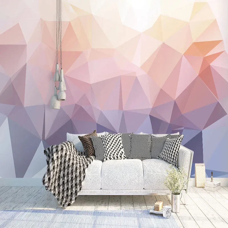 Custom Photo Wallpaper 3D Stereo Pink Purple Geometric Creative Art Mural Living Room TV Sofa Bedroom Background Wall Home Decor
Custom Photo Wallpaper 3D Stereo Pink Purple Geometric Creative Art Mural Living Room TV Sofa Bedroom Background Wall Home Decor