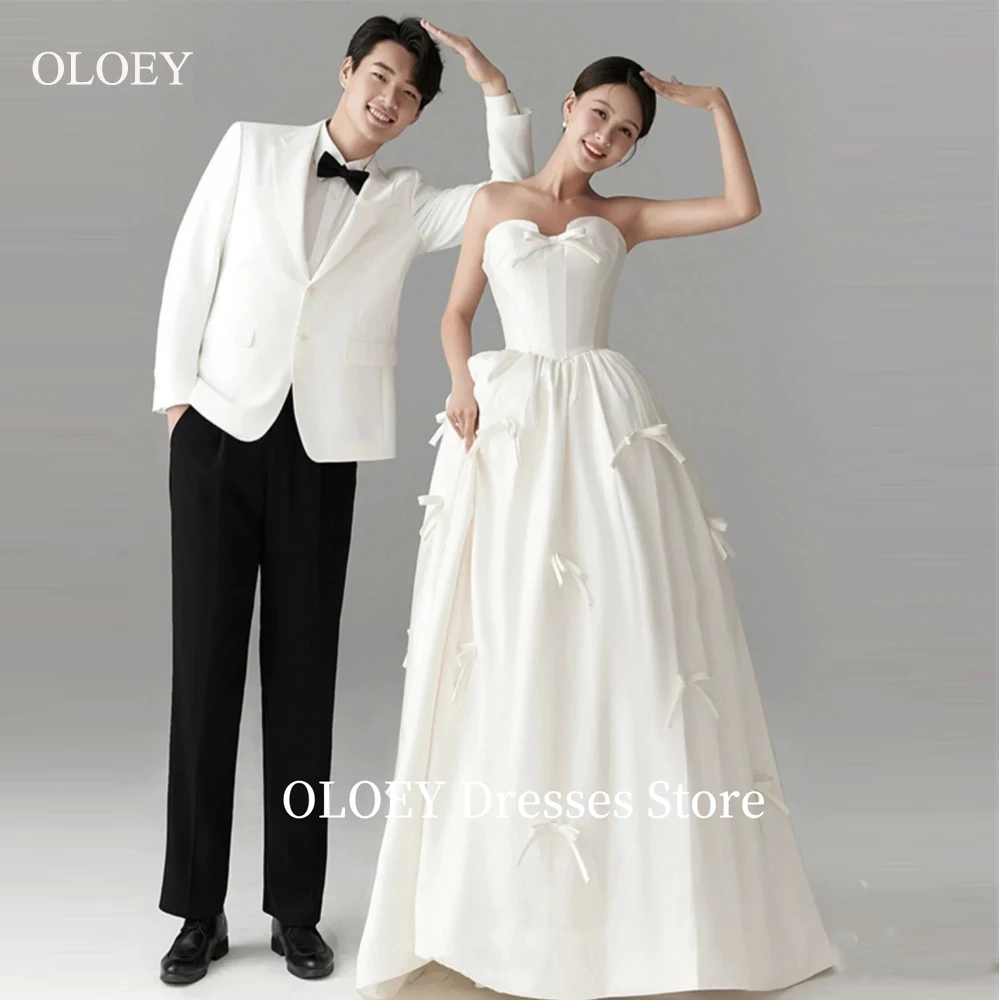 OLOEY Sweetheart Princess A Line Wedding Dreses Korea Photo shoot Ribbons Floor Length Bridal Gowns Corset Back Customized
OLOEY Sweetheart Princess A Line Wedding Dreses Korea Photo shoot Ribbons Floor Length Bridal Gowns Corset Back Customized