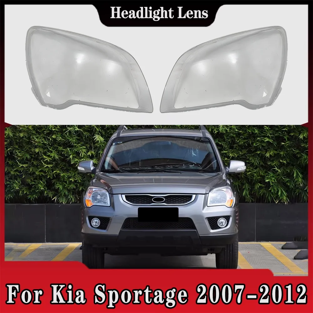 For Kia Sportage 2007 2008 2009 2010 2011 2012 Front Headlamp Cover Headlight Lens Shell Plexiglass Replace Original Lampshade
For Kia Sportage 2007 2008 2009 2010 2011 2012 Front Headlamp Cover Headlight Lens Shell Plexiglass Replace Original Lampshade
