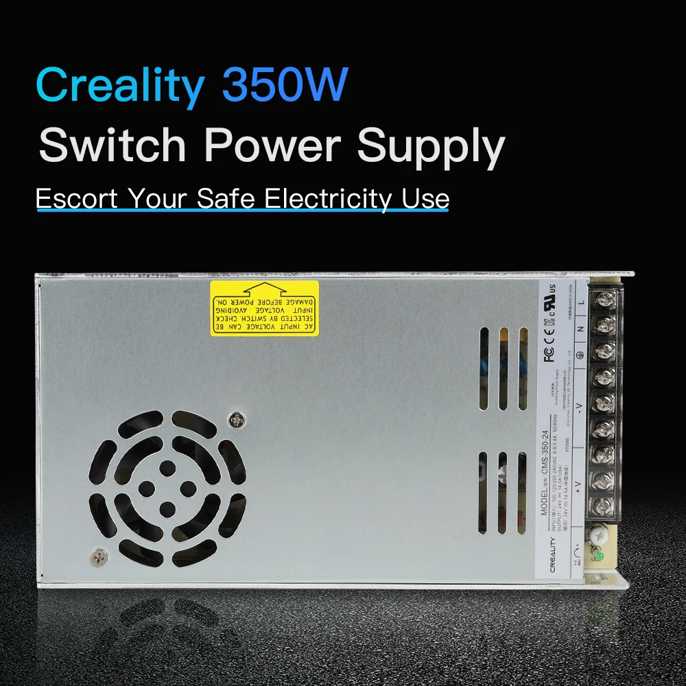 24V 350W Power Supply Ultra-thin Switching 215X115X3MM For Creatity Ender-3 CR-10 V2 CR-6 SE Ender-7 Ender-3 S1 3D Printer parts
24V 350W Power Supply Ultra-thin Switching 215X115X3MM For Creatity Ender-3 CR-10 V2 CR-6 SE Ender-7 Ender-3 S1 3D Printer parts