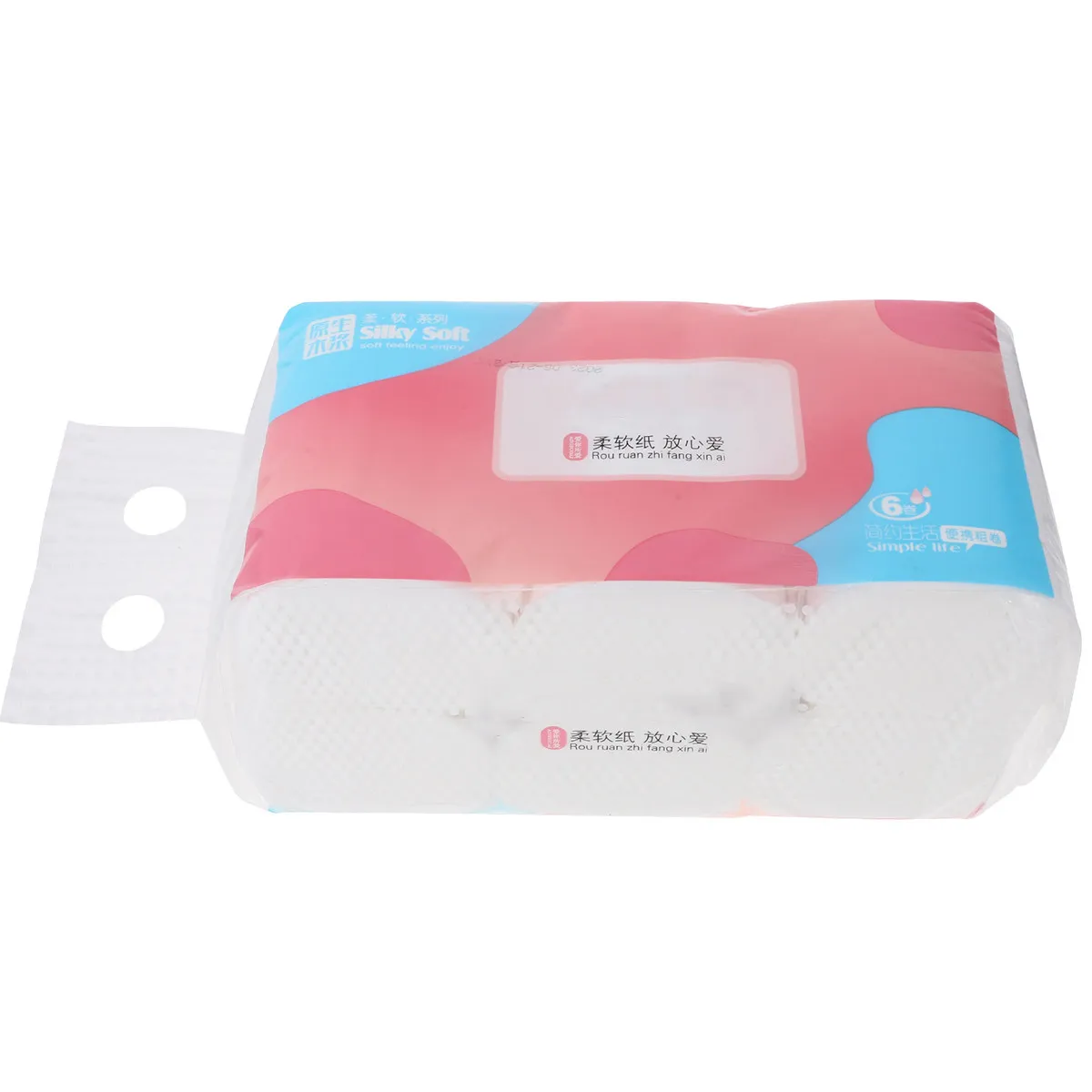 6 Rolls Coreless Toilet Paper Made of Soft Wood Pulp for Home Office Use Hypoallergenic Gentle on Skin Family Essential Tissue
6 Rolls Coreless Toilet Paper Made of Soft Wood Pulp for Home Office Use Hypoallergenic Gentle on Skin Family Essential Tissue