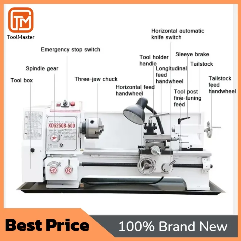 【Hot Sale】househol Lathe Metal Processing Small Machinery Industrial Grade High Precision Multifunctional Bench Lathe
【Hot Sale】househol Lathe Metal Processing Small Machinery Industrial Grade High Precision Multifunctional Bench Lathe