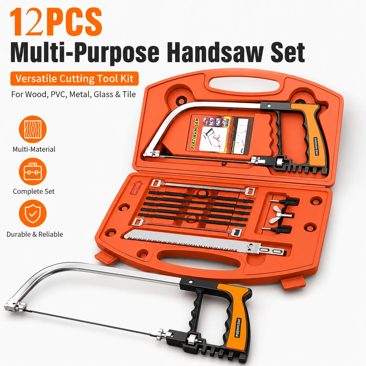 TOKTOS 12PCS Jewelry Hand Saw Kit Professional Cutting Tool Set for Jewelry Making Metal Wood Glass Plastic
TOKTOS 12PCS Jewelry Hand Saw Kit Professional Cutting Tool Set for Jewelry Making Metal Wood Glass Plastic