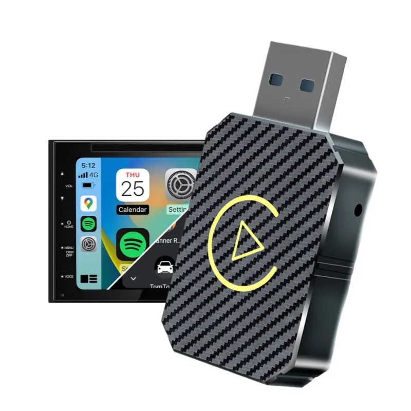 Wireless Video Carplay Android Auto Adapter USB-C