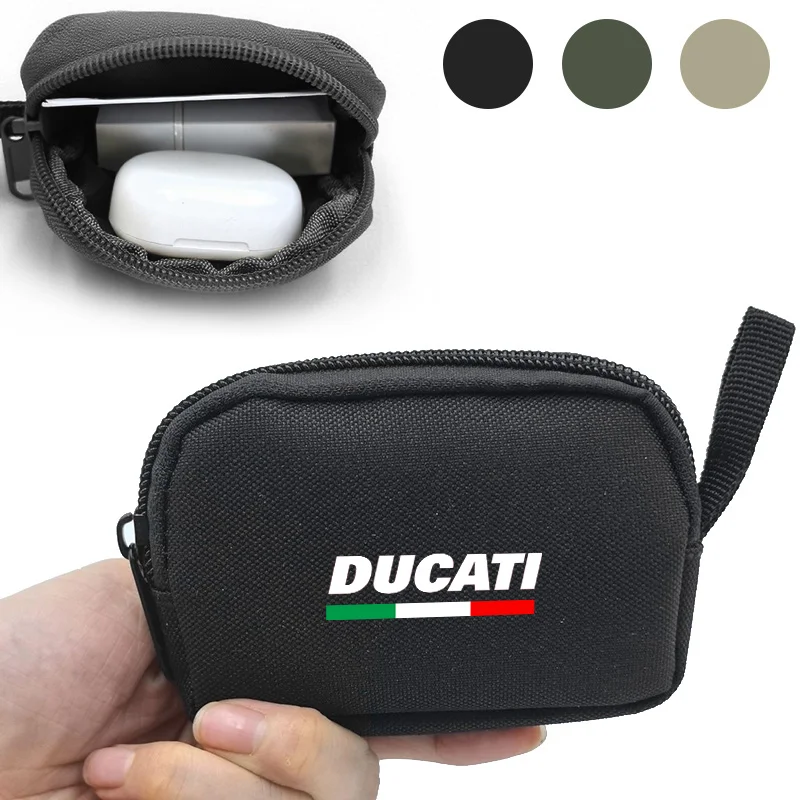 Portable Storage Bag Key Car Driver's License Cable Card Pouch for Ducati Monster Panigale Diavel Superleggera V2 V4 Scrambler
Portable Storage Bag Key Car Driver's License Cable Card Pouch for Ducati Monster Panigale Diavel Superleggera V2 V4 Scrambler