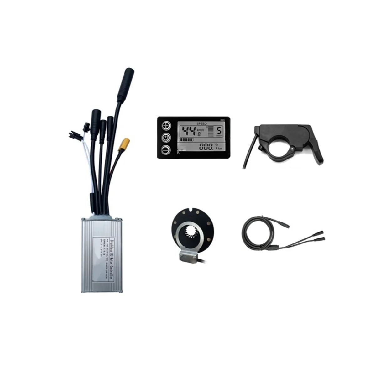 Controller System 17A for 24V/36V/48V 250W/350W Motor S866 with Universal Controller Small Kit
Controller System 17A for 24V/36V/48V 250W/350W Motor S866 with Universal Controller Small Kit