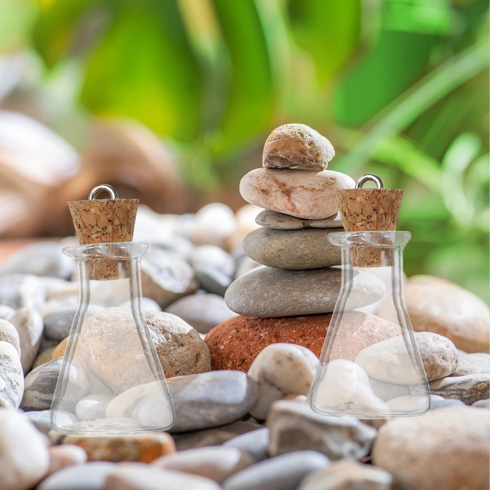 4pcs Mini Glass Bottles Creative Wishing Bottle Decor For Diy Craft Liquid Storage Perfume Oil Container Hanging Ornament Drift
4pcs Mini Glass Bottles Creative Wishing Bottle Decor For Diy Craft Liquid Storage Perfume Oil Container Hanging Ornament Drift