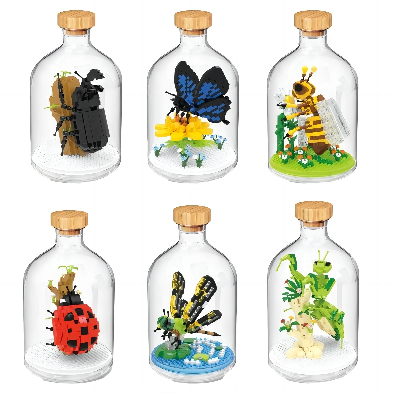 DIY Коллекция игрушек MOC, насекомое, морфий, пелерид, мантис, Бабочка, пчела, строительные блоки, модели, кирпичи, наборы для детей, игрушки
DIY Коллекция игрушек MOC, насекомое, морфий, пелерид, мантис, Бабочка, пчела, строительные блоки, модели, кирпичи, наборы для детей, игрушки