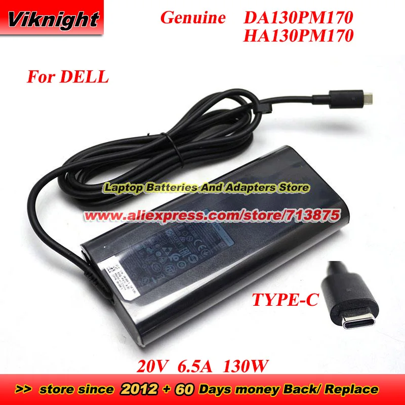 Genuine DA130PM170 AC Adapter 20V 6.5A 130W HA130PM170 for DELL PRECISION 15 5530 5540 5550 XPS 15 9500 9570 9575 2-IN-1 17 9700
Genuine DA130PM170 AC Adapter 20V 6.5A 130W HA130PM170 for DELL PRECISION 15 5530 5540 5550 XPS 15 9500 9570 9575 2-IN-1 17 9700