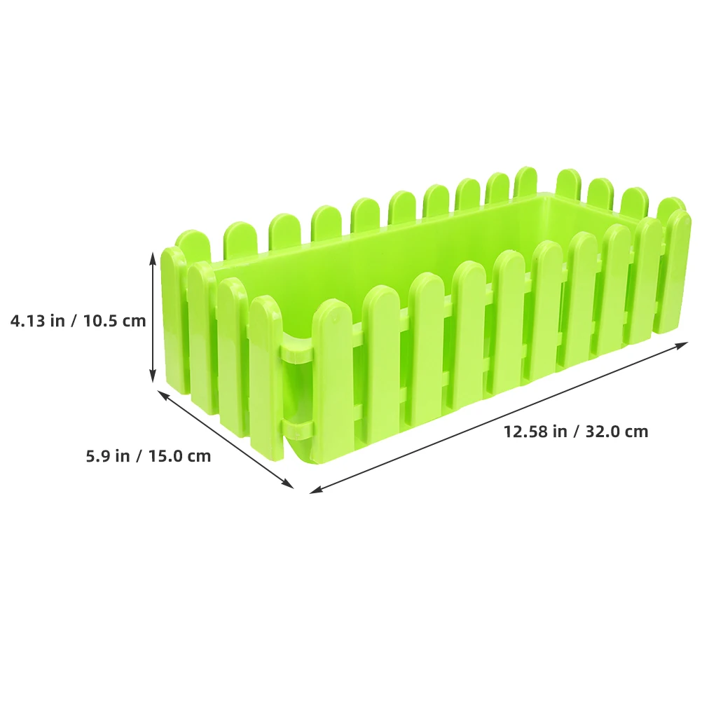 2pcs Large Rectangular Plastic Planter Box Outdoor For Vegetables Flowerpot Window Garden Bonsai Planting Household Vegetable
2pcs Large Rectangular Plastic Planter Box Outdoor For Vegetables Flowerpot Window Garden Bonsai Planting Household Vegetable