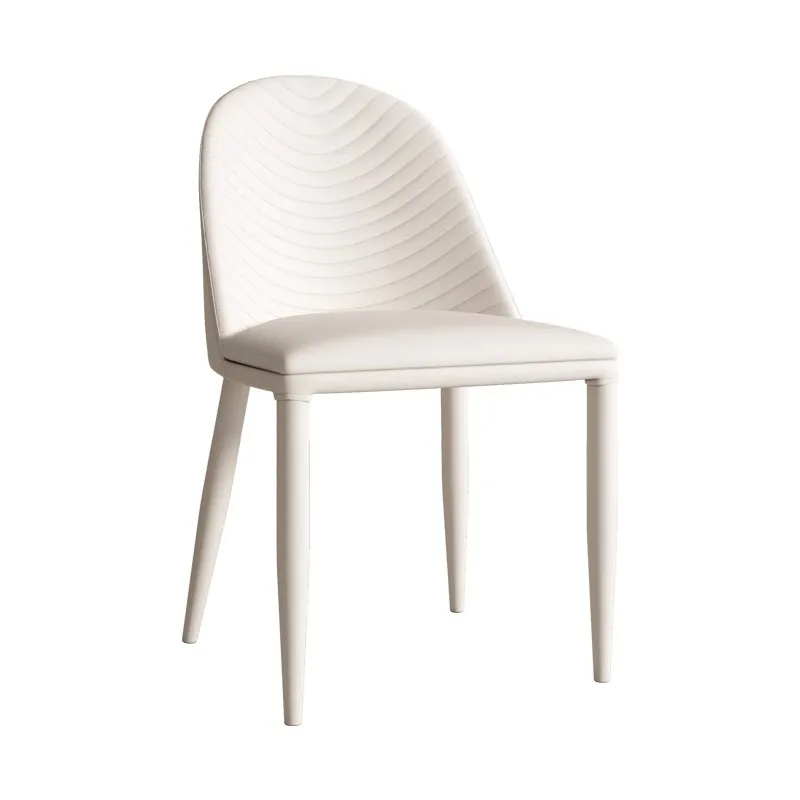 Cream style dining chair Modern simple household dining table and chairs Nordic light luxury chair Hotel leather comfortable sto
Cream style dining chair Modern simple household dining table and chairs Nordic light luxury chair Hotel leather comfortable sto