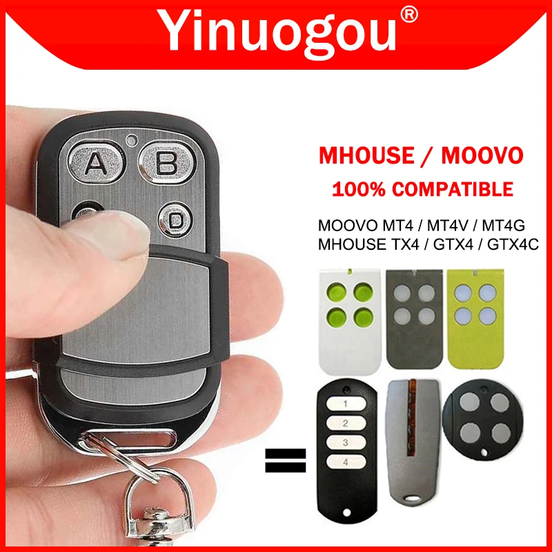 НОВЫЙ Myhouse Mhouse TX4 GTX4 GTX4C Пульт дистанционного управления для открывания гаражных ворот MOOVO MT4 MT4V MT4G Пульт дистанционного управления для ворот 433,92 МГц
НОВЫЙ Myhouse Mhouse TX4 GTX4 GTX4C Пульт дистанционного управления для открывания гаражных ворот MOOVO MT4 MT4V MT4G Пульт дистанционного управления для ворот 433,92 МГц