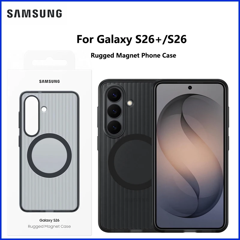Original Samsung Galaxy S26+ S26 Plius Rugged Magnet Case All-around Protection S26 Rugged Magnet Phone Case EF-RS947 EF-RS942
Original Samsung Galaxy S26+ S26 Plius Rugged Magnet Case All-around Protection S26 Rugged Magnet Phone Case EF-RS947 EF-RS942