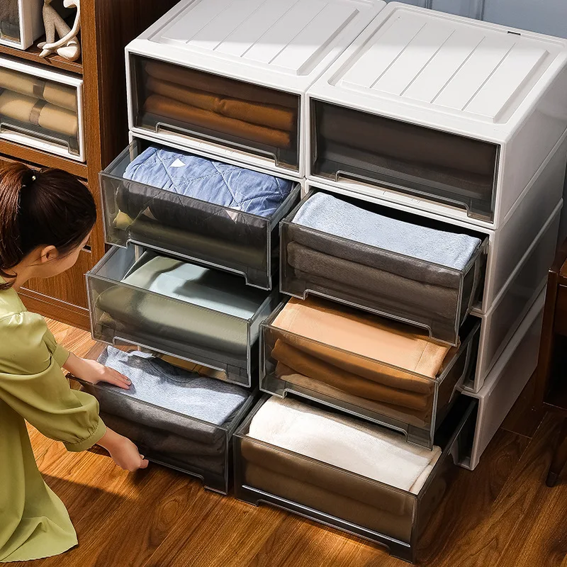 European Sle Der pe Storage Box Wardrobe Clothes Sorting Box Multi-layer Organizer Der Cabinet Closet
European Sle Der pe Storage Box Wardrobe Clothes Sorting Box Multi-layer Organizer Der Cabinet Closet