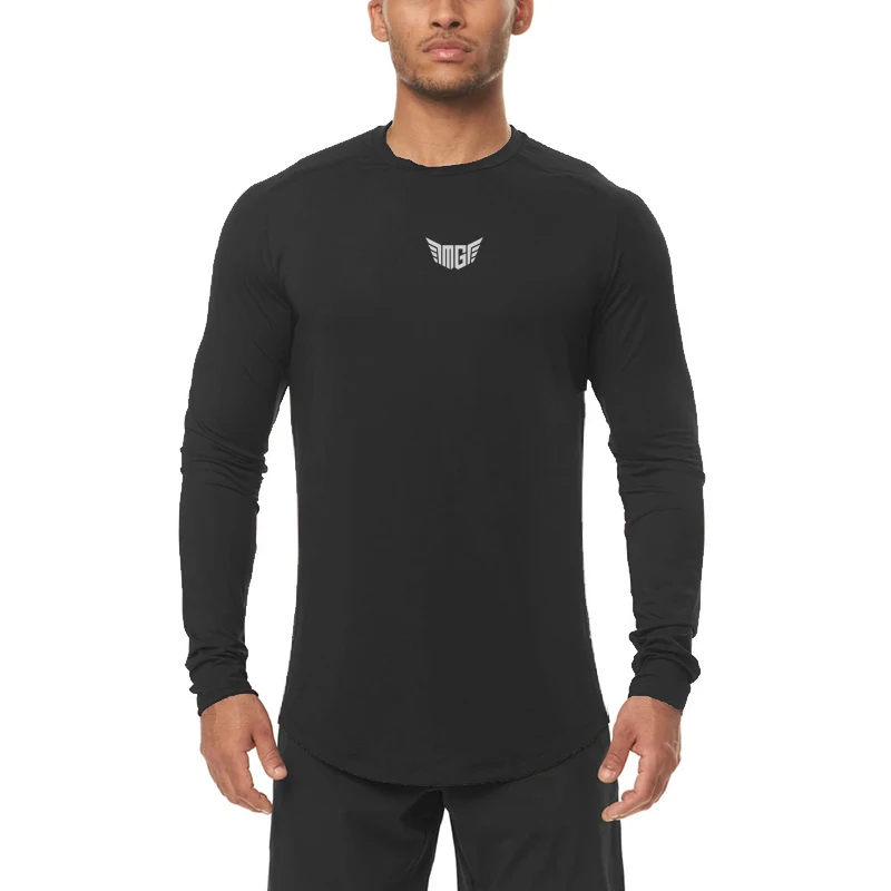 Gym Bodybuilding Running Long Sleeve Sport Shirt Men Basketball Training Muscle Workout Top Autumn Quick Dry Breathable T-shirt
Gym Bodybuilding Running Long Sleeve Sport Shirt Men Basketball Training Muscle Workout Top Autumn Quick Dry Breathable T-shirt