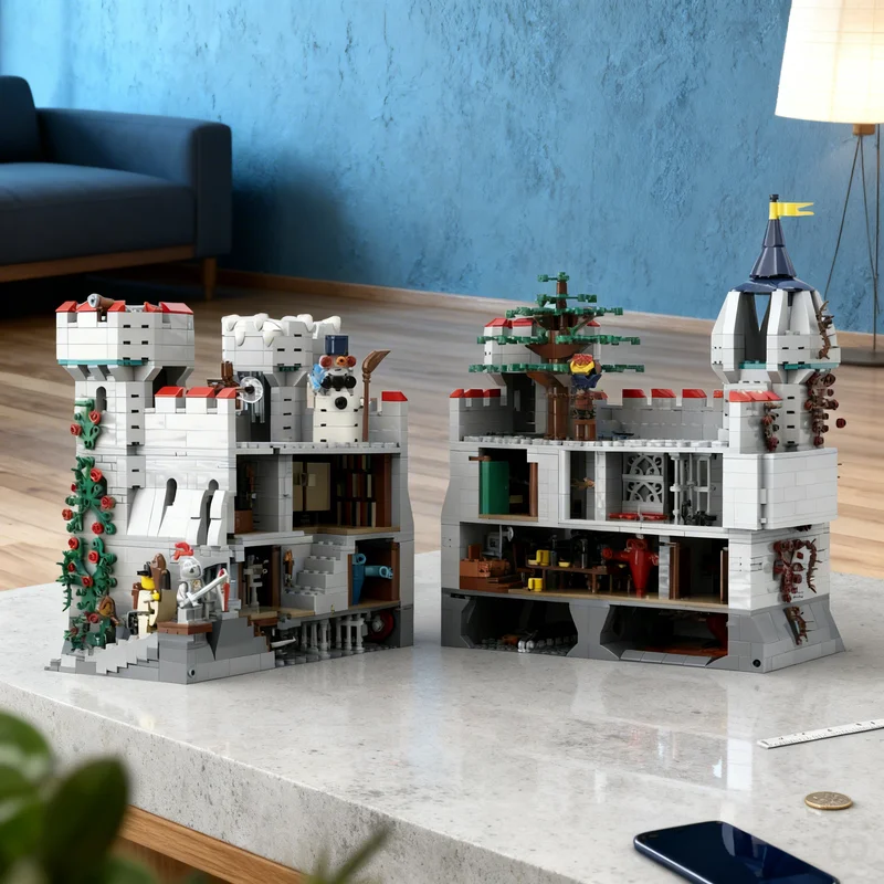 4074pcs MOC Dungeon Castle Model Building Blocks Construction Christmas Gifts Toy Creative DIY Idea Assemble Kids Architecture
4074pcs MOC Dungeon Castle Model Building Blocks Construction Christmas Gifts Toy Creative DIY Idea Assemble Kids Architecture