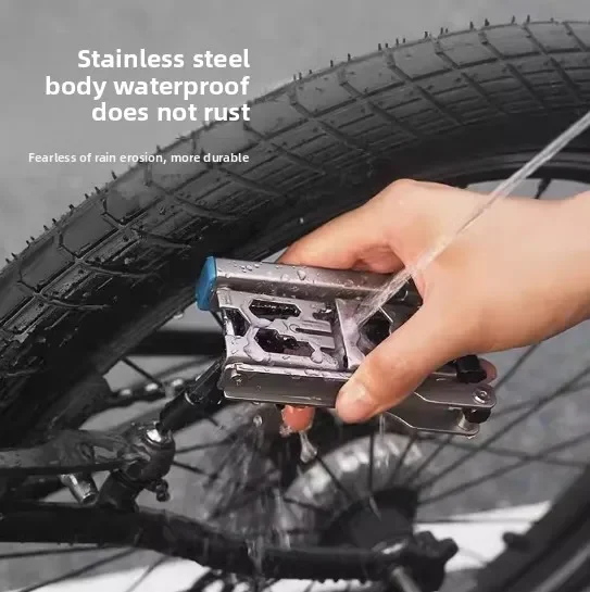 All-in-One Portable Outdoor Cycling Tool Kit: Includes Emergency Repair Tools, Bottle Opener, Wrench, Chain Remover & Scale
All-in-One Portable Outdoor Cycling Tool Kit: Includes Emergency Repair Tools, Bottle Opener, Wrench, Chain Remover & Scale