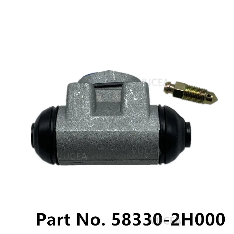 Rear wheel brake cylinder assembly For Hyundai 2006 - 2010 Avante Elantra HD For Kia Soul 2008-2013 OEM 583302H000 58330-2H000
Rear wheel brake cylinder assembly For Hyundai 2006 - 2010 Avante Elantra HD For Kia Soul 2008-2013 OEM 583302H000 58330-2H000