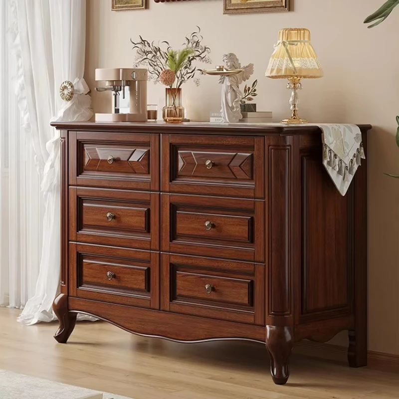 Large metal handle dresser 6 drawers modern bedroom chest, bedroom and living room with black walnut
Large metal handle dresser 6 drawers modern bedroom chest, bedroom and living room with black walnut