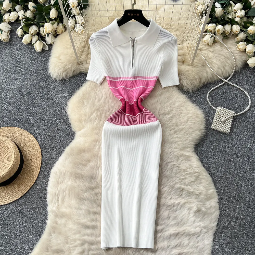 Women Long Dress Dresses Vestidos Y2k Streetwear Turn Down Collar Short Sleeve Hip Wrap Elegant Splice Party Night Work 2026
Women Long Dress Dresses Vestidos Y2k Streetwear Turn Down Collar Short Sleeve Hip Wrap Elegant Splice Party Night Work 2026