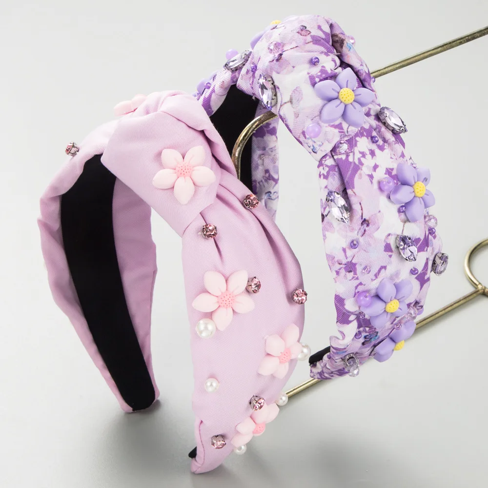 Fresh Pastoral Floral Printed Hairbands 3D Flower Headbands Sweet Romantic Spring Outing Photo Hair Decor For Lady
Fresh Pastoral Floral Printed Hairbands 3D Flower Headbands Sweet Romantic Spring Outing Photo Hair Decor For Lady