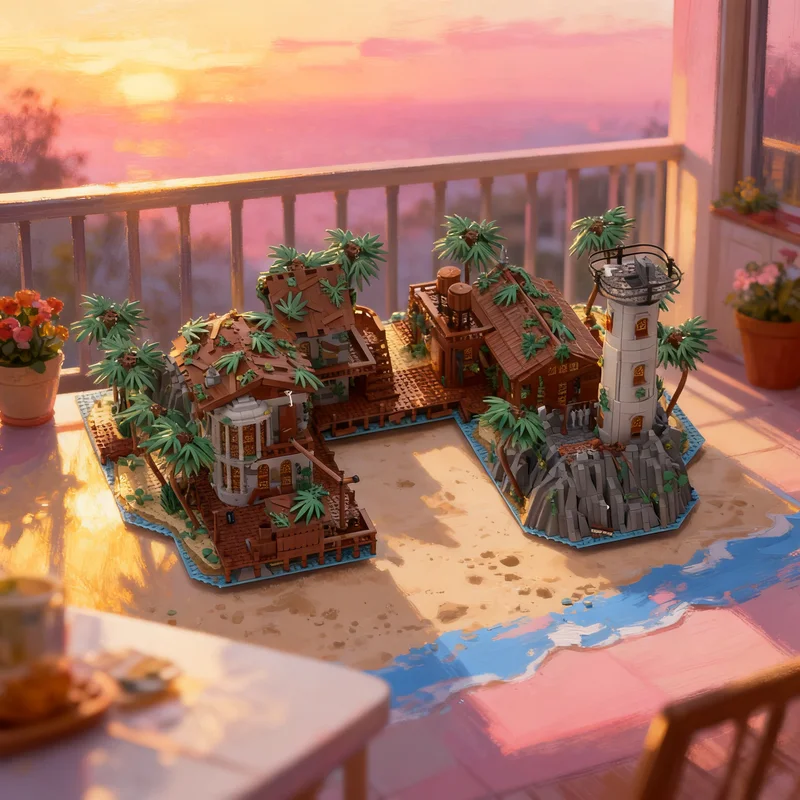 9888pcs MOC Pirate Island Bay With Harbour Tavern Prison Pirates Model Building Blocks DIY Creative Gift Display Decor Premium
9888pcs MOC Pirate Island Bay With Harbour Tavern Prison Pirates Model Building Blocks DIY Creative Gift Display Decor Premium