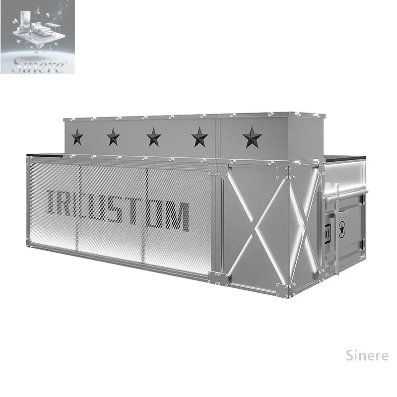 Industrial style bar barbecue clothing store wrought iron reception desk container milk tea shop front desk checkout page
Industrial style bar barbecue clothing store wrought iron reception desk container milk tea shop front desk checkout page