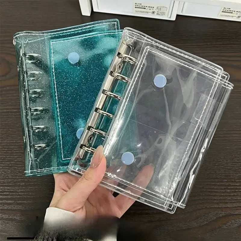 The New High-value Transparent A7 Three-fold Hand Ledger Loose-leaf Detachable Student Portable Note-taking Diary Hand Ledger
The New High-value Transparent A7 Three-fold Hand Ledger Loose-leaf Detachable Student Portable Note-taking Diary Hand Ledger