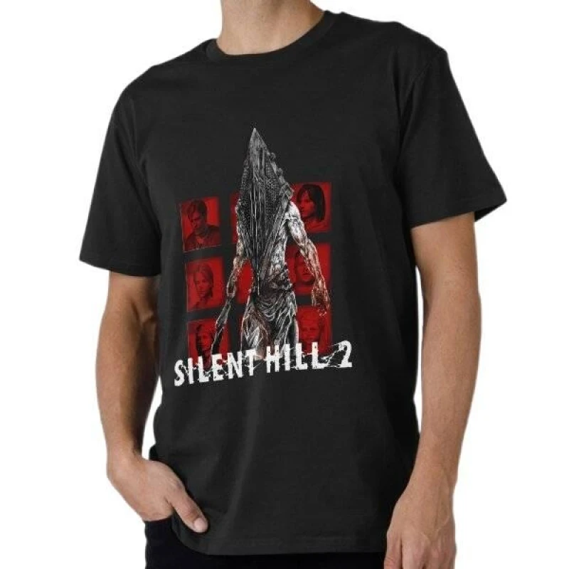 0428 Silent Hill 2 Collection Horror Graphic Tee Unisex Short Sleeve Gift t Shirt 100% cotton printed Clothes All size top S-6XL
0428 Silent Hill 2 Collection Horror Graphic Tee Unisex Short Sleeve Gift t Shirt 100% cotton printed Clothes All size top S-6XL