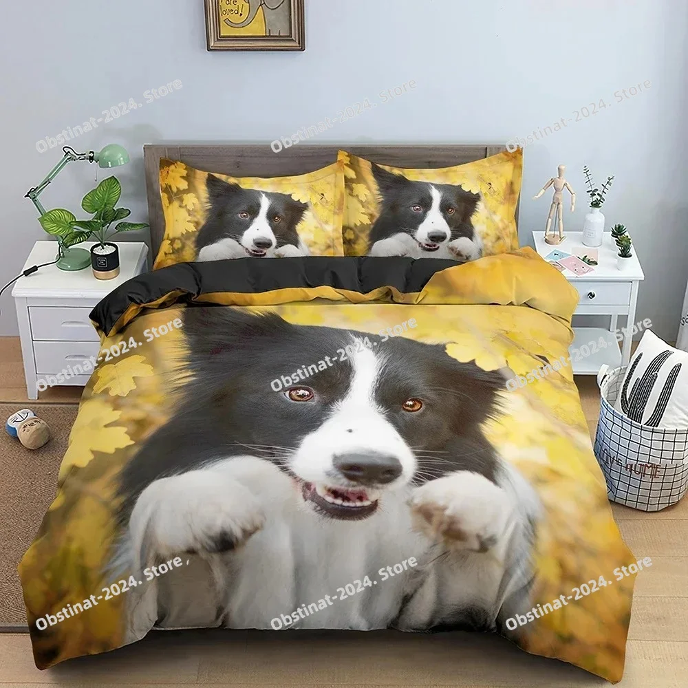 3D Printed Pet Bedding Set Cute Dog Duvet Cover Set Twin Full Queen King Size Animals Pattern Quilt Covers Home Textile
3D Printed Pet Bedding Set Cute Dog Duvet Cover Set Twin Full Queen King Size Animals Pattern Quilt Covers Home Textile