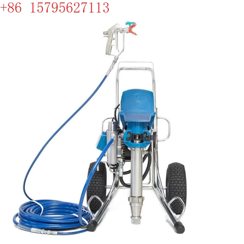 220V electric airless paint sprayer, wall putty machine with brushless motor, industrial pressure feeding with nozzle
220V electric airless paint sprayer, wall putty machine with brushless motor, industrial pressure feeding with nozzle