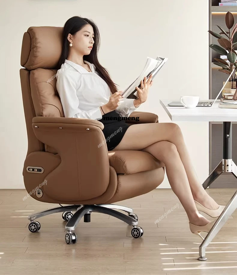High-end electric massage leather boss chair nap sedentary ergonomic chair office computer chair
High-end electric massage leather boss chair nap sedentary ergonomic chair office computer chair