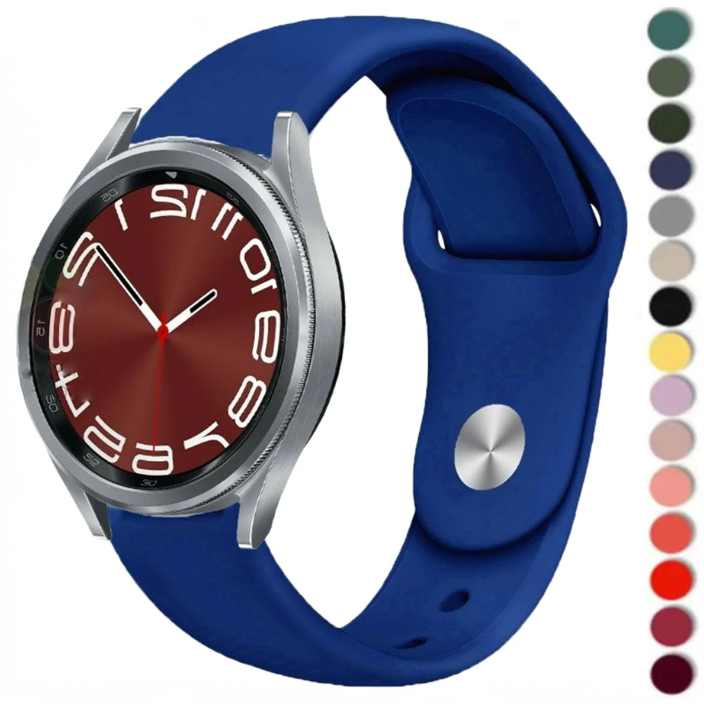 20mm 22mm Silicone Strap For Samsung Galaxy Watch 6/5/4 44mm 40mm/Classic/Pro/Active 2 Wristband for Huawei Watch 4/GT-2-3 Strap
20mm 22mm Silicone Strap For Samsung Galaxy Watch 6/5/4 44mm 40mm/Classic/Pro/Active 2 Wristband for Huawei Watch 4/GT-2-3 Strap