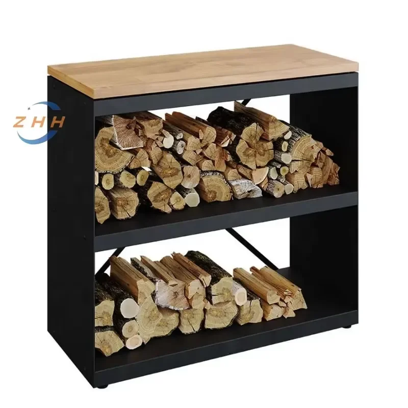 Outdoor Corten Steel Firewood Storage Box,with Rusted or Black Powder Coated,With a Sturdy Chopping Board.
Outdoor Corten Steel Firewood Storage Box,with Rusted or Black Powder Coated,With a Sturdy Chopping Board.